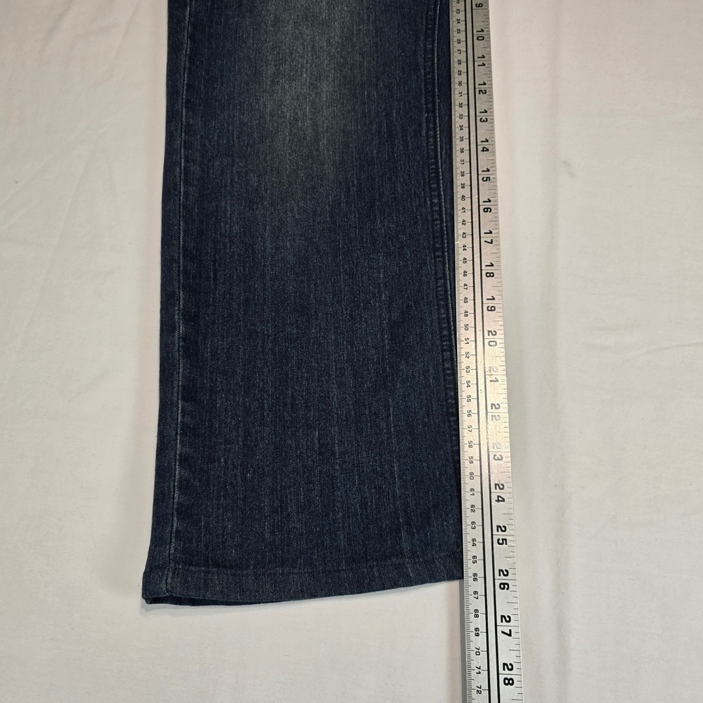 Recycled Blues Mens Slim Fit Dark Wash Stretch Denim Jeans 34x30 Blue RN120382 - Picture 14 of 16